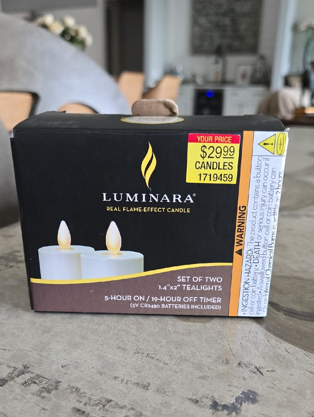 *Last Set* Luminara Ivory Flameless LED Tea Lights Plus Remote, NWT & Bonus Gift - Picture 4 of 14